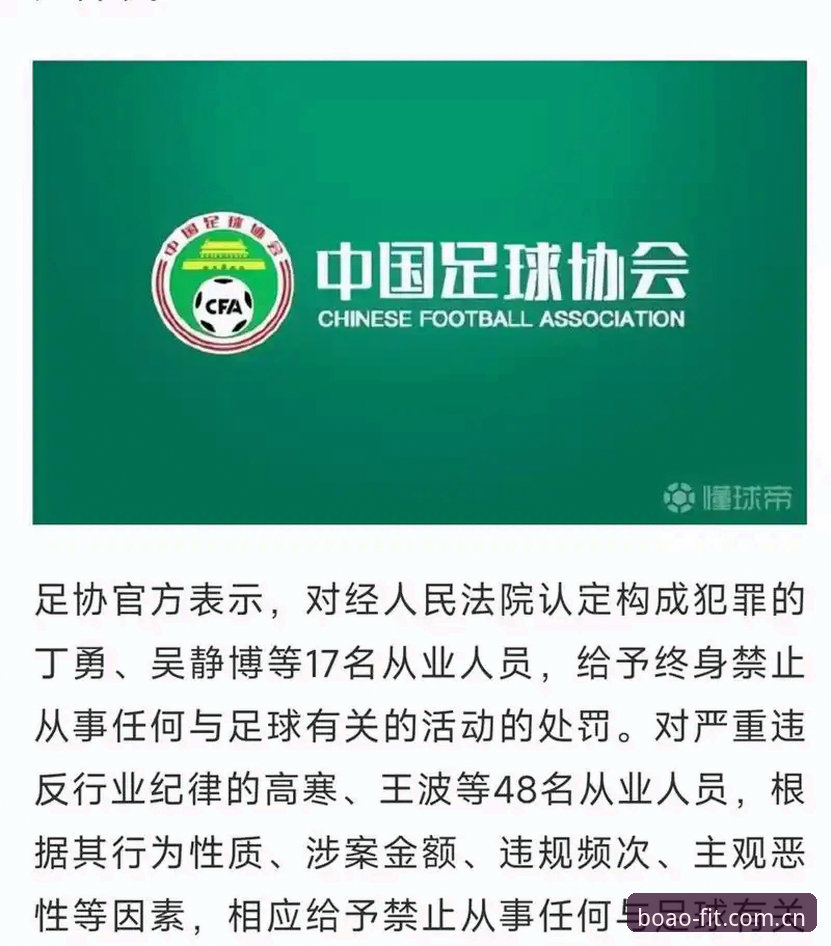 足协禁足名单对比分析：终身禁赛与5年禁赛的处罚力度差异
